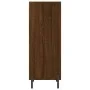 Oak brown engineered wood sideboard 34.5x32.5x90 cm by vidaXL, Sideboards - Ref: Foro24-828747, Price: 38,28 €, Discount: %