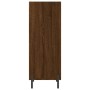Sideboard aus eichenbraunem Holzwerkstoff, 34,5 x 32,5 x 90 cm von vidaXL, Sideboards - Ref: Foro24-828747, Preis: 38,56 €, R...