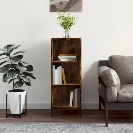 Smoked oak engineered wood sideboard 34.5x32.5x90 cm by vidaXL, Sideboards - Ref: Foro24-828737, Price: 48,65 €, Discount: %