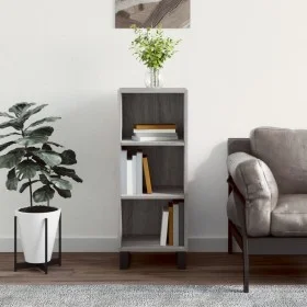 Sonoma gray engineered wood sideboard 34.5x32.5x90 cm by vidaXL, Sideboards - Ref: Foro24-828762, Price: 51,47 €, Discount: %