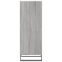 Aparador de madera de ingeniería gris Sonoma 34,5x32,5x90 cm
