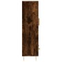 Tall smoked oak engineered wood sideboard 69.5x31x115 cm by vidaXL, Sideboards - Ref: Foro24-830313, Price: 83,53 €, Discount: %