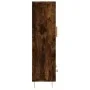 Tall smoked oak engineered wood sideboard 69.5x31x115 cm by vidaXL, Sideboards - Ref: Foro24-830313, Price: 82,52 €, Discount: %