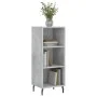 Concrete gray engineered wood sideboard 34.5x32.5x90 cm by vidaXL, Sideboards - Ref: Foro24-828752, Price: 50,71 €, Discount: %