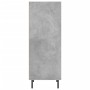 Betongraues Sideboard aus Holzwerkstoff, 34,5 x 32,5 x 90 cm von vidaXL, Sideboards - Ref: Foro24-828752, Preis: 51,32 €, Rab...