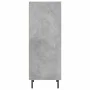 Concrete gray engineered wood sideboard 34.5x32.5x90 cm by vidaXL, Sideboards - Ref: Foro24-828752, Price: 50,71 €, Discount: %