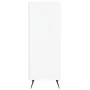 Engineered wood white shelf 34.5x32.5x90 cm by vidaXL, Sideboards - Ref: Foro24-828700, Price: 41,21 €, Discount: %