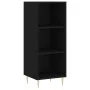 Black engineered wood sideboard 34.5x32.5x90 cm by vidaXL, Sideboards - Ref: Foro24-828717, Price: 46,08 €, Discount: %