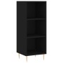 Schwarzes Sideboard aus Holzwerkstoff, 34,5 x 32,5 x 90 cm von vidaXL, Sideboards - Ref: Foro24-828717, Preis: 46,66 €, Rabat...