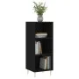 Black engineered wood sideboard 34.5x32.5x90 cm by vidaXL, Sideboards - Ref: Foro24-828717, Price: 46,08 €, Discount: %
