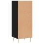 Black engineered wood sideboard 34.5x32.5x90 cm by vidaXL, Sideboards - Ref: Foro24-828717, Price: 46,08 €, Discount: %