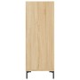 Engineered wood sideboard in Sonoma oak, 34.5x32.5x90 cm by vidaXL, Sideboards - Ref: Foro24-828735, Price: 49,14 €, Discount: %
