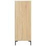 Engineered wood sideboard in Sonoma oak, 34.5x32.5x90 cm by vidaXL, Sideboards - Ref: Foro24-828735, Price: 48,56 €, Discount: %