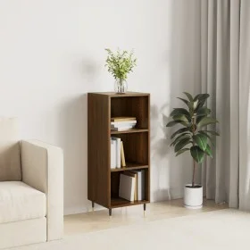 Oak brown engineered wood sideboard 34.5x32.5x90 cm by vidaXL, Sideboards - Ref: Foro24-828715, Price: 38,30 €, Discount: %
