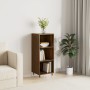 Oak brown engineered wood sideboard 34.5x32.5x90 cm by vidaXL, Sideboards - Ref: Foro24-828715, Price: 38,66 €, Discount: %