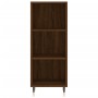 Oak brown engineered wood sideboard 34.5x32.5x90 cm by vidaXL, Sideboards - Ref: Foro24-828715, Price: 38,66 €, Discount: %
