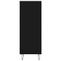 Aparador de madera de ingeniería negro 34,5x32,5x90 cm de vidaXL, Aparadores - Ref: Foro24-828725, Precio: 46,08 €