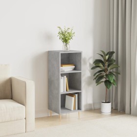 Concrete gray engineered wood sideboard 34.5x32.5x90 cm by vidaXL, Sideboards - Ref: Foro24-828720, Price: 45,31 €, Discount: %