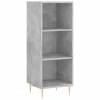 Betongraues Sideboard aus Holzwerkstoff, 34,5 x 32,5 x 90 cm von vidaXL, Sideboards - Ref: Foro24-828720, Preis: 45,31 €, Rab...