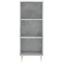 Aparador de madera de ingeniería gris hormigón 34,5x32,5x90 cm de vidaXL, Aparadores - Ref: Foro24-828720, Precio: 44,77 €, D...