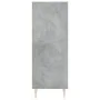 Aparador de madera de ingeniería gris hormigón 34,5x32,5x90 cm de vidaXL, Aparadores - Ref: Foro24-828720, Precio: 44,77 €, D...