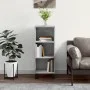 Concrete gray engineered wood sideboard 34.5x32.5x90 cm by vidaXL, Sideboards - Ref: Foro24-828760, Price: 49,86 €, Discount: %