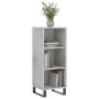 Concrete gray engineered wood sideboard 34.5x32.5x90 cm by vidaXL, Sideboards - Ref: Foro24-828760, Price: 49,86 €, Discount: %