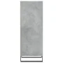 Concrete gray engineered wood sideboard 34.5x32.5x90 cm by vidaXL, Sideboards - Ref: Foro24-828760, Price: 49,86 €, Discount: %