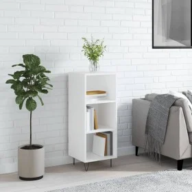 Weißes Sideboard aus Holzwerkstoff, 34,5 x 32,5 x 90 cm von vidaXL, Sideboards - Ref: Foro24-828724, Preis: 45,57 €, Rabatt: %