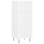 Weißes Sideboard aus Holzwerkstoff, 34,5 x 32,5 x 90 cm von vidaXL, Sideboards - Ref: Foro24-828724, Preis: 46,23 €, Rabatt: %