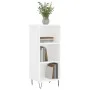 White engineered wood sideboard 34.5x32.5x90 cm by vidaXL, Sideboards - Ref: Foro24-828724, Price: 45,57 €, Discount: %