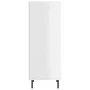 Glossy white engineered wood sideboard 34.5x32.5x90 cm by vidaXL, Sideboards - Ref: Foro24-828750, Price: 55,53 €, Discount: %