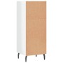 Hochglanzweißes Sideboard aus Holzwerkstoff, 34,5 x 32,5 x 90 cm von vidaXL, Sideboards - Ref: Foro24-828750, Preis: 56,20 €,...