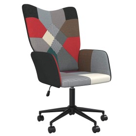 Silla de relax de tela patchwork