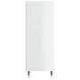 Glossy white engineered wood sideboard 34.5x32.5x90 cm by vidaXL, Sideboards - Ref: Foro24-828710, Price: 36,36 €, Discount: %