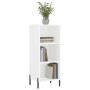 Sideboard aus weißem Holzwerkstoff 34,5x32,5x90 cm von vidaXL, Sideboards - Ref: Foro24-828740, Preis: 38,32 €, Rabatt: %
