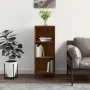 Aparador de madera de ingeniería marrón roble 34,5x32,5x90 cm de vidaXL, Aparadores - Ref: Foro24-828755, Precio: 54,32 €, De...