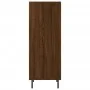 Sideboard aus eichenbraunem Holzwerkstoff, 34,5 x 32,5 x 90 cm von vidaXL, Sideboards - Ref: Foro24-828755, Preis: 54,32 €, R...