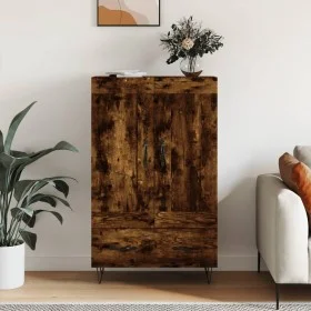 Tall sideboard engineered wood smoked oak 69.5x31x115 cm by vidaXL, Sideboards - Ref: Foro24-830321, Price: 82,55 €, Discount: %