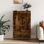 Aparador alto madera de ingeniería roble ahumado 69,5x31x115 cm de vidaXL, Aparadores - Ref: Foro24-830321, Precio: 82,52 €, ...