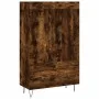 Aparador alto madera de ingeniería roble ahumado 69,5x31x115 cm de vidaXL, Aparadores - Ref: Foro24-830321, Precio: 82,52 €, ...