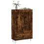 Aparador alto madera de ingeniería roble ahumado 69,5x31x115 cm de vidaXL, Aparadores - Ref: Foro24-830321, Precio: 82,52 €, ...