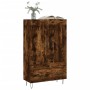 Tall sideboard engineered wood smoked oak 69.5x31x115 cm by vidaXL, Sideboards - Ref: Foro24-830321, Price: 83,53 €, Discount: %