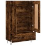 Tall sideboard engineered wood smoked oak 69.5x31x115 cm by vidaXL, Sideboards - Ref: Foro24-830321, Price: 83,53 €, Discount: %