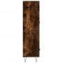 Tall sideboard engineered wood smoked oak 69.5x31x115 cm by vidaXL, Sideboards - Ref: Foro24-830321, Price: 83,53 €, Discount: %