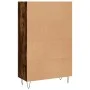 Aparador alto madera de ingeniería roble ahumado 69,5x31x115 cm de vidaXL, Aparadores - Ref: Foro24-830321, Precio: 82,52 €, ...