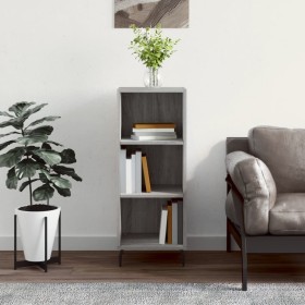 Engineered wood sideboard in Sonoma grey, 34.5x32.5x90 cm by vidaXL, Sideboards - Ref: Foro24-828754, Price: 52,95 €, Discoun...