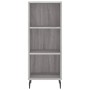 Sonoma Sideboard aus grauem Holzwerkstoff 34,5x32,5x90 cm von vidaXL, Sideboards - Ref: Foro24-828754, Preis: 52,95 €, Rabatt: %