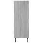 Sonoma Sideboard aus grauem Holzwerkstoff 34,5x32,5x90 cm von vidaXL, Sideboards - Ref: Foro24-828754, Preis: 52,95 €, Rabatt: %