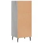 Engineered wood sideboard in Sonoma grey, 34.5x32.5x90 cm by vidaXL, Sideboards - Ref: Foro24-828754, Price: 52,33 €, Discoun...